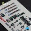 KELIK K72099 A6M5 Zero - interior 3D decals for Tamiya kit 1/72